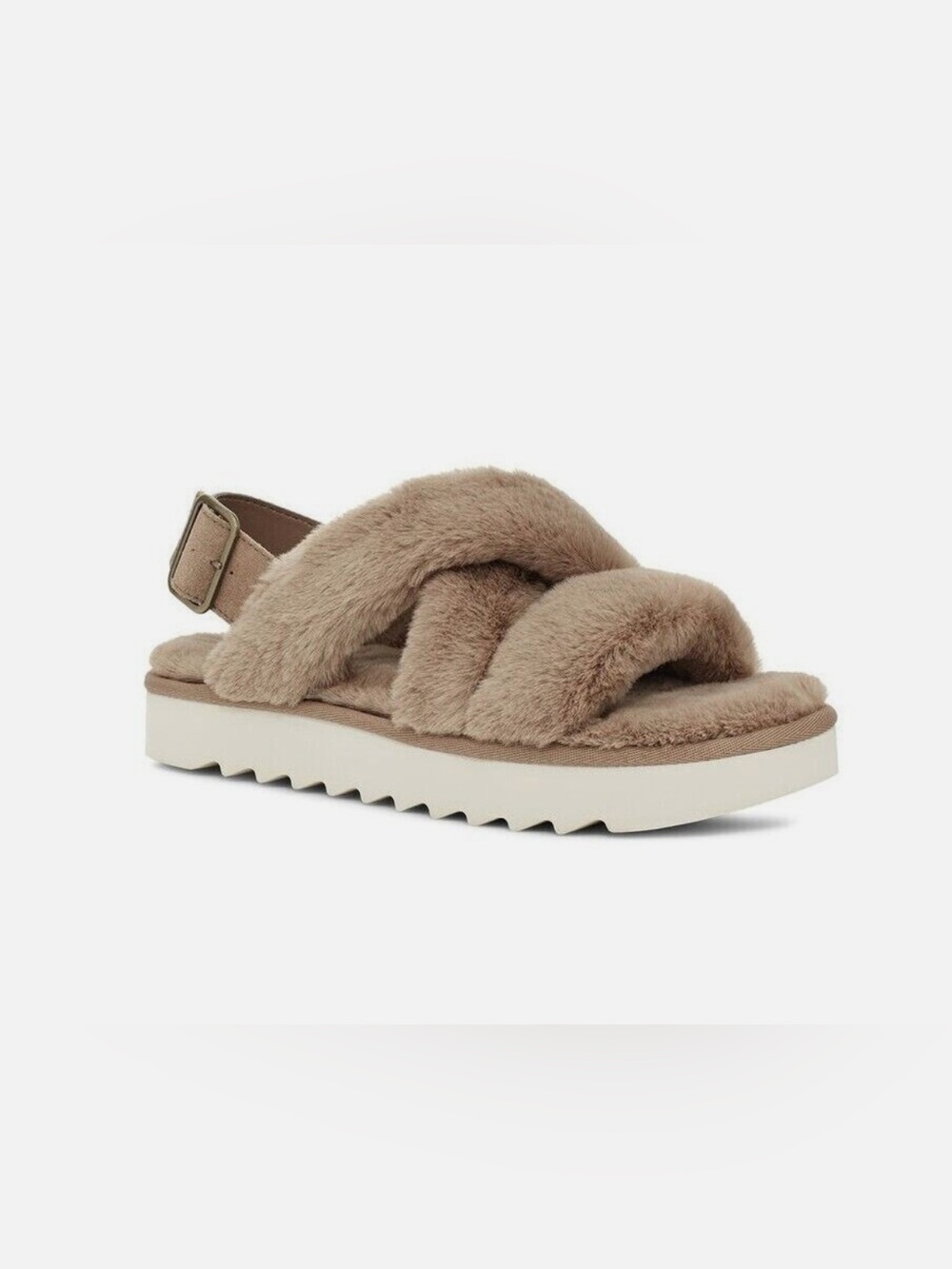 Koolaburra by UGG fuzz-ease slippers chunky sole women’s size 9
